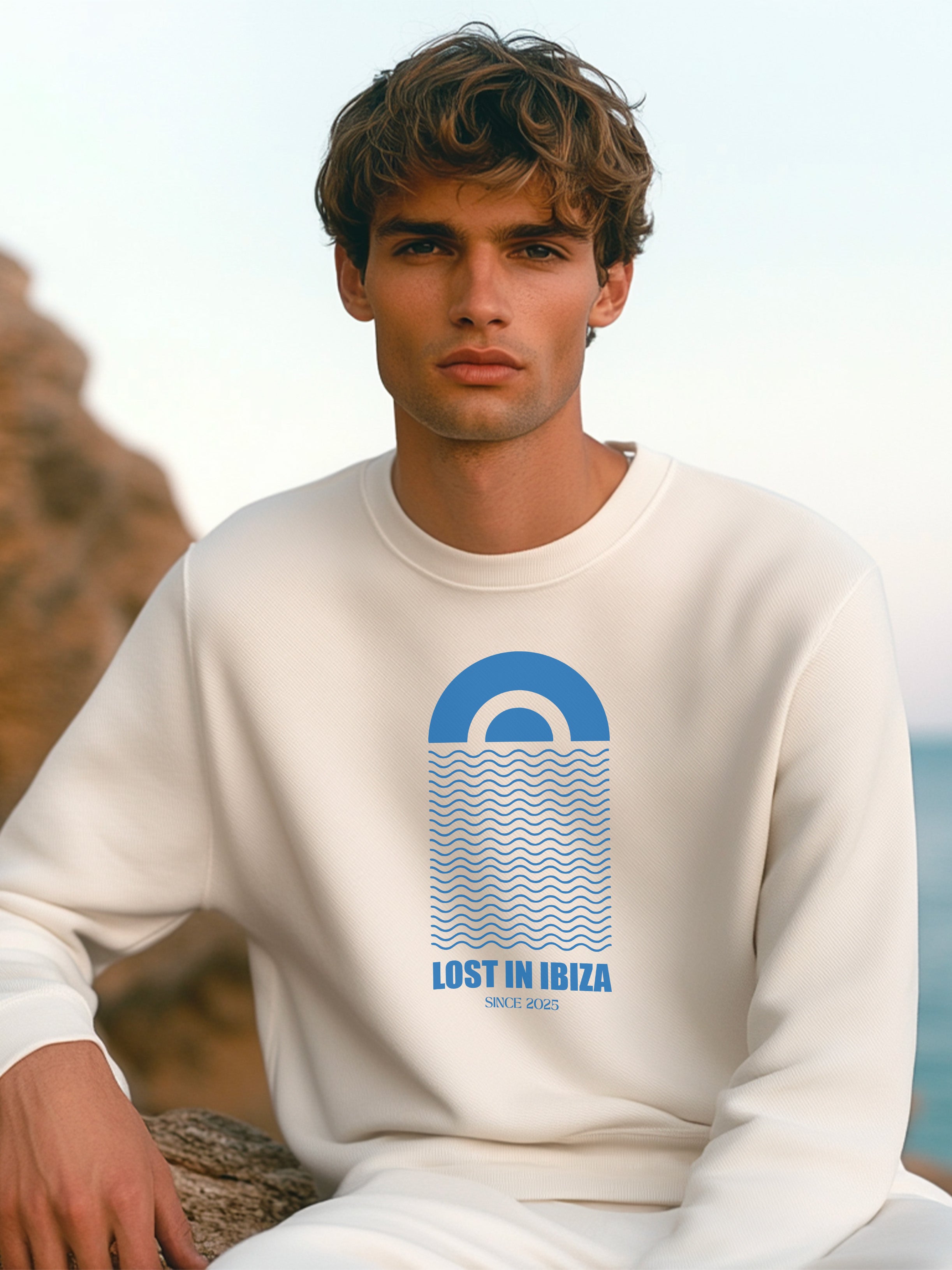 Sweatshirt homme Lost in Ibiza | Since 2015